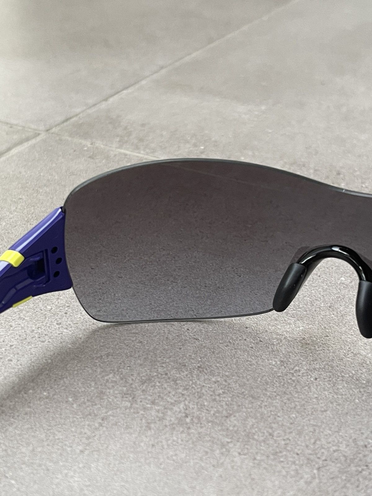 Oakley Oakley OO9141-17 "Miss Conduct" BlueYellow Shield Sunglasses Size ONE SIZE - 9 Thumbnail