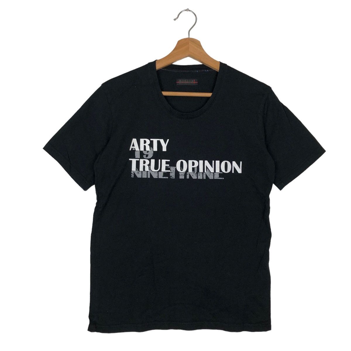 Japanese Brand VINTAGE MORGAN HOMME T-SHIRT BIG LOGO SPELL OUT JAPAN MADE Size US M / EU 48-50 / 2 - 1 Thumbnail