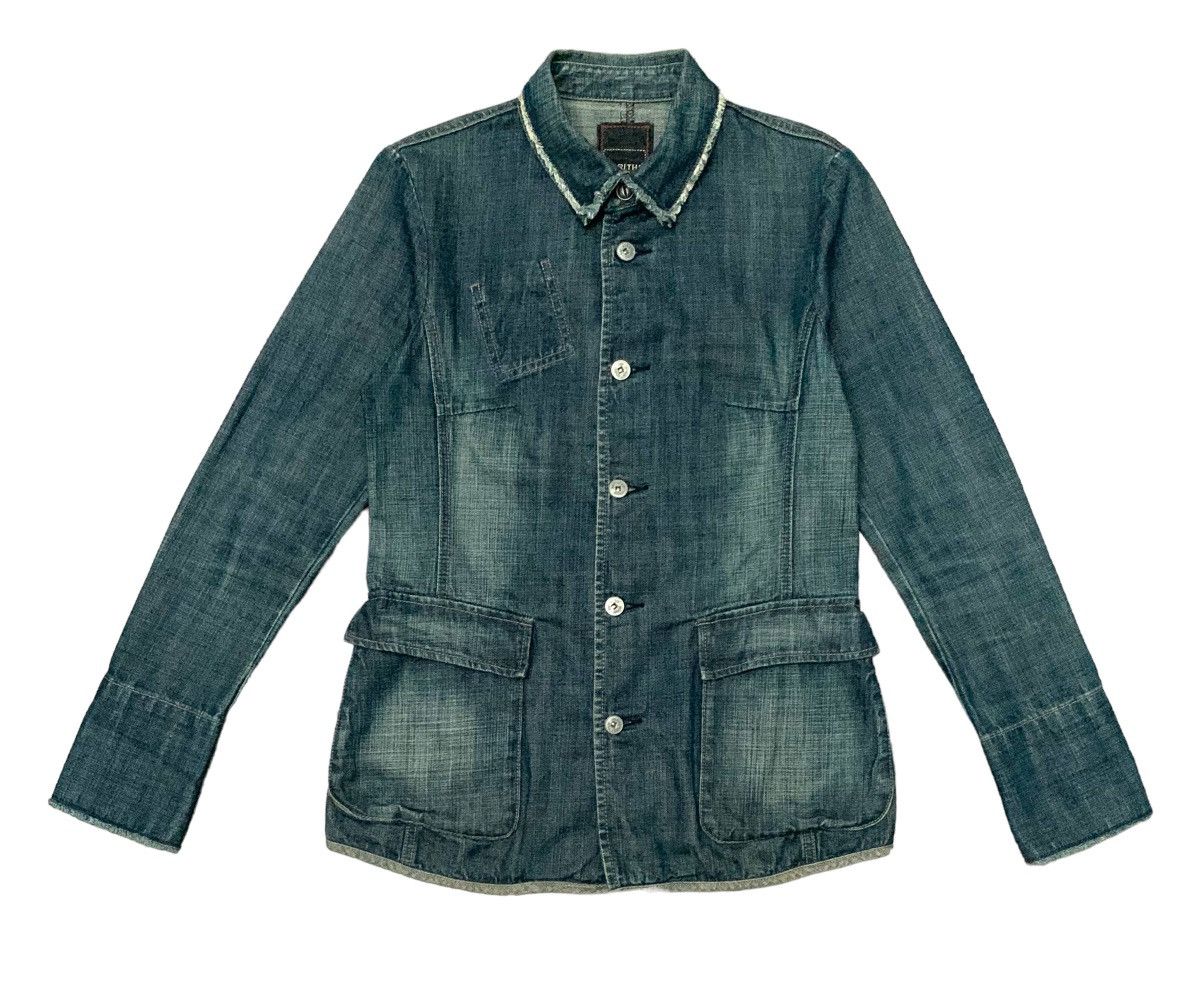Marithe + Francois Girbaud Vintage Marithe Francois Girbaud Denim Chore Jacket 1990s Size US M / EU 48-50 / 2 - 1 Thumbnail