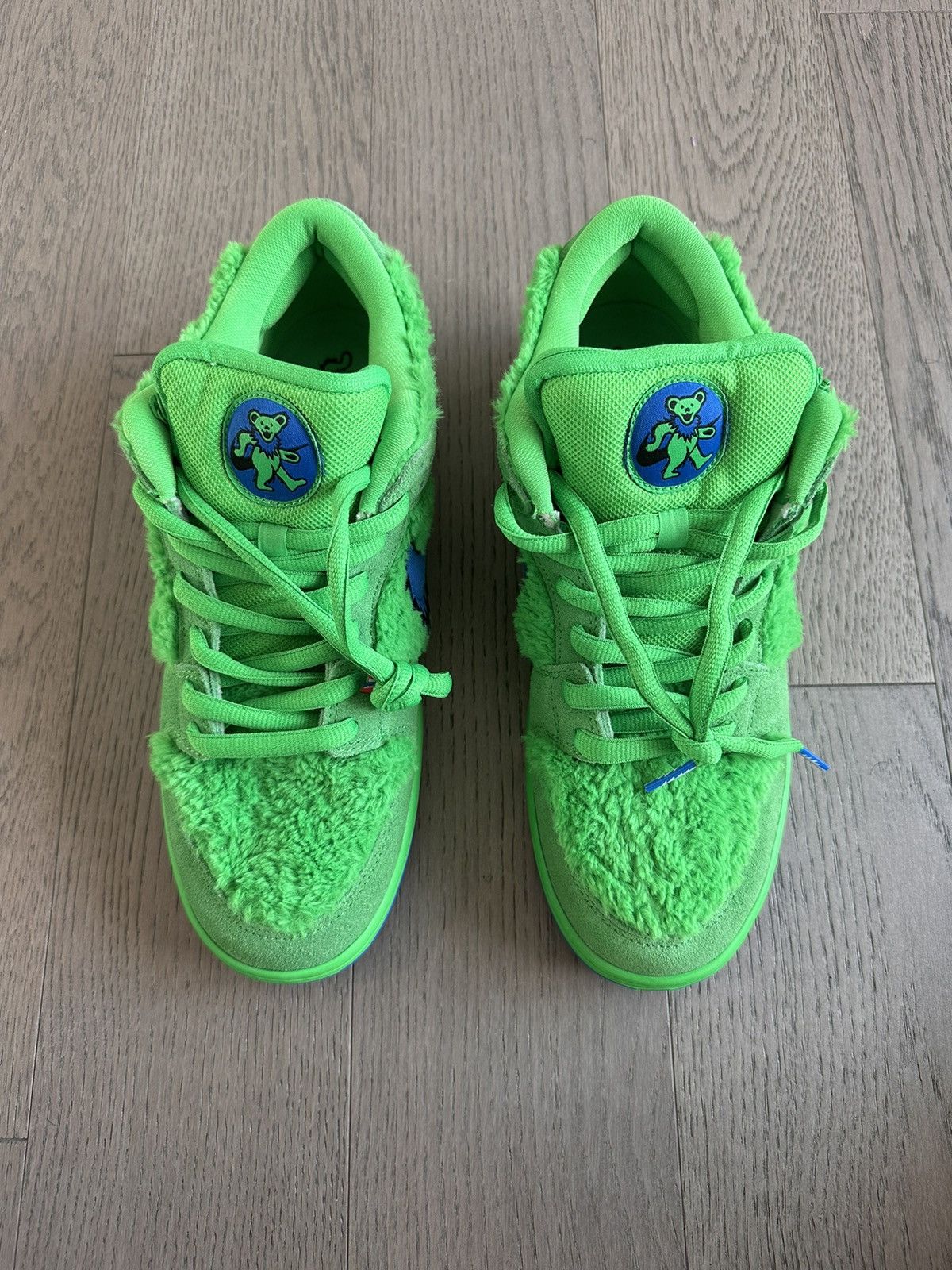 Grateful Dead × Nike ***GRATEFUL DEAD NIKE SB DUNK BEAR GREEN Size US 11 / EU 44 - 2 Thumbnail