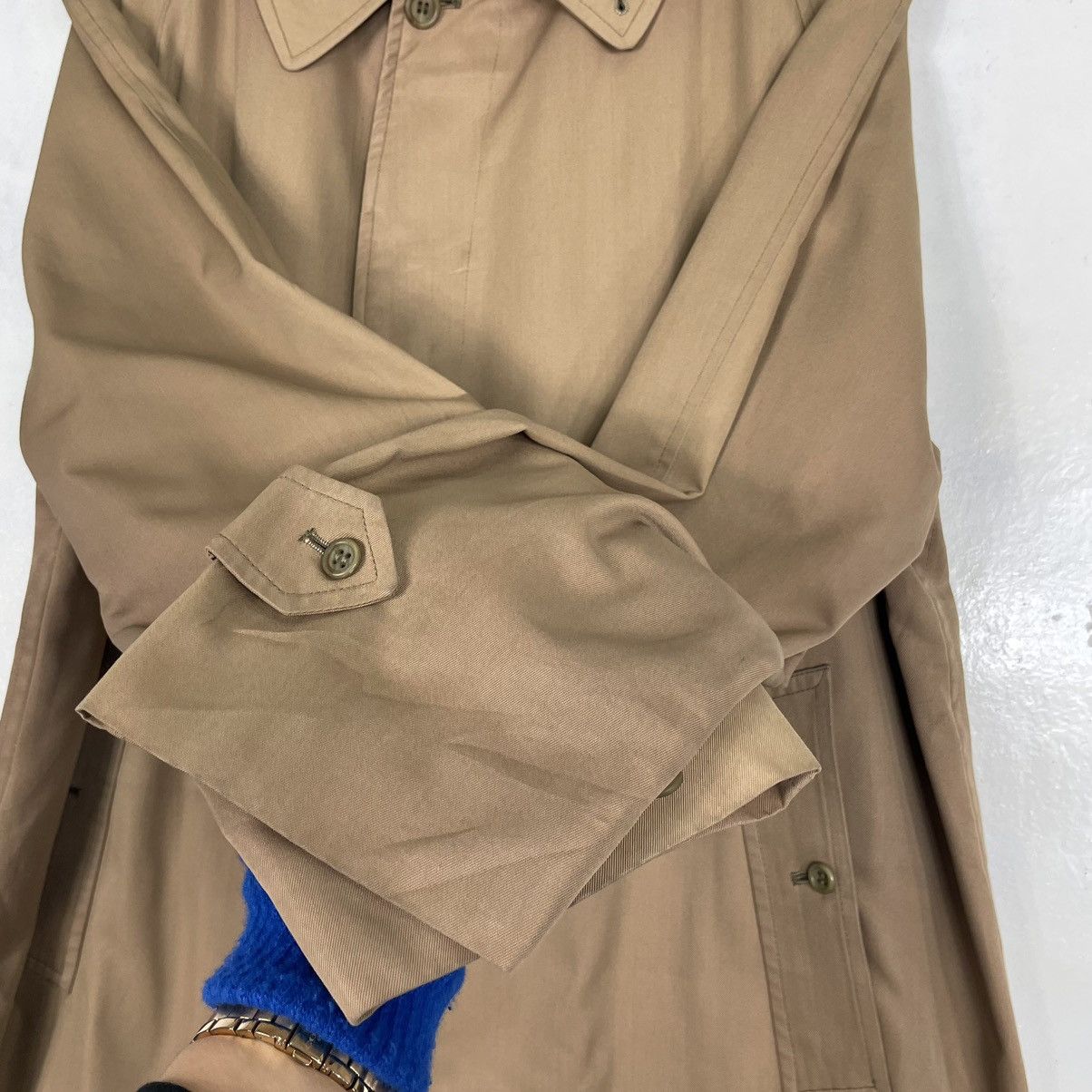 Burberry × Vintage 💥VINTAGE BURBERRY ENGLAND TRENCH COAT Size US L / EU 52-54 / 3 - 8 Thumbnail
