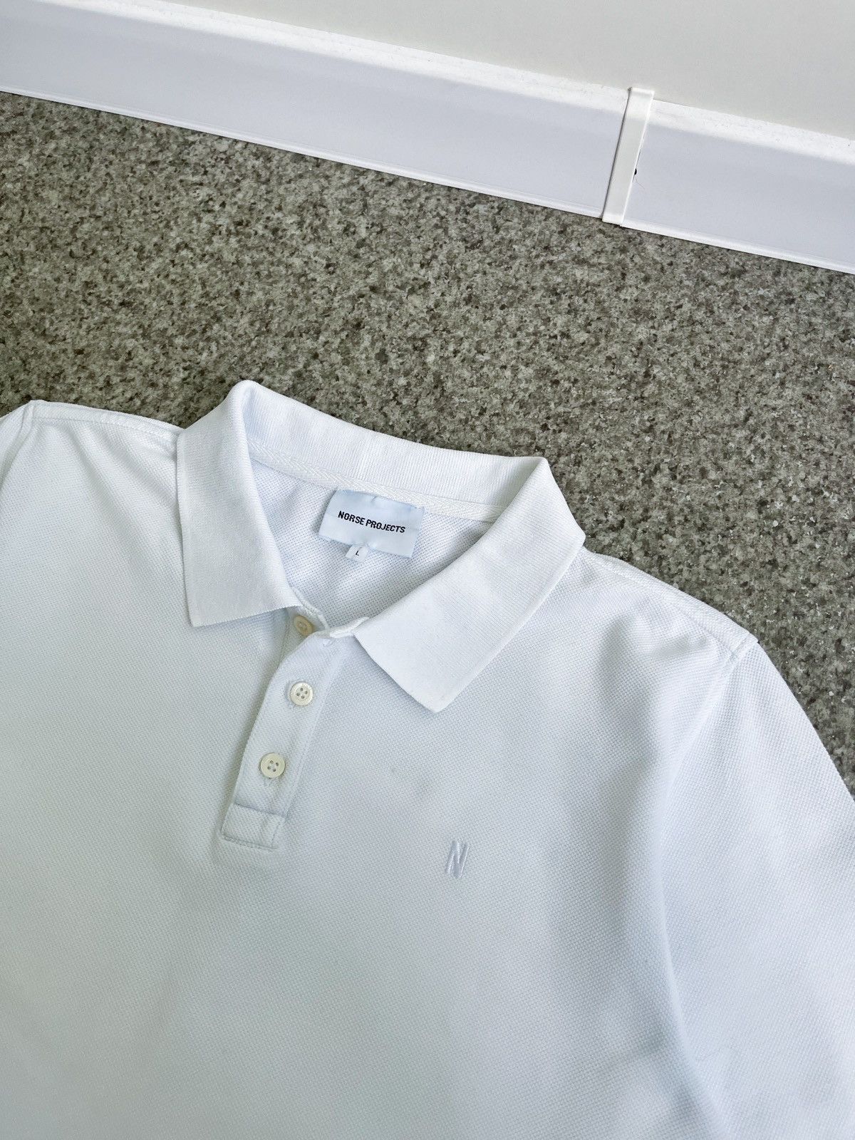 Norse Projects × Vintage NORSE PROJECTS THIES PIQUE MENS POLOS Size US L / EU 52-54 / 3 - 3 Thumbnail