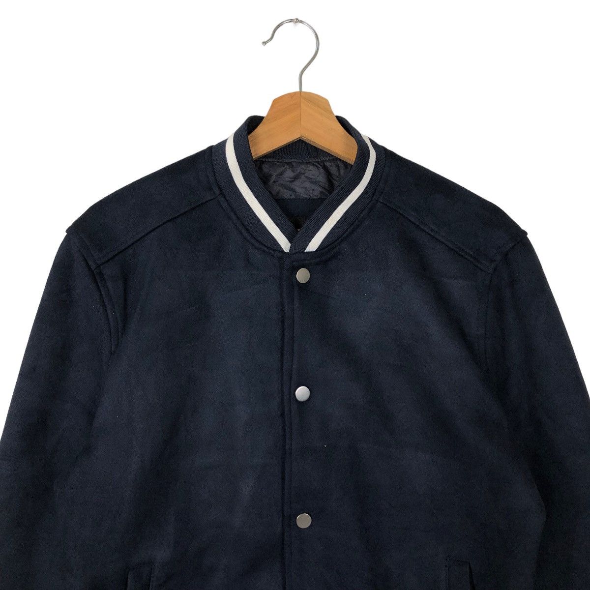 Japanese Brand VINTAGE SUEDE BOMBER JACKET ZARA JAPAN MADE ISSEY MIYAKE Size US S / EU 44-46 / 1 - 2 Thumbnail