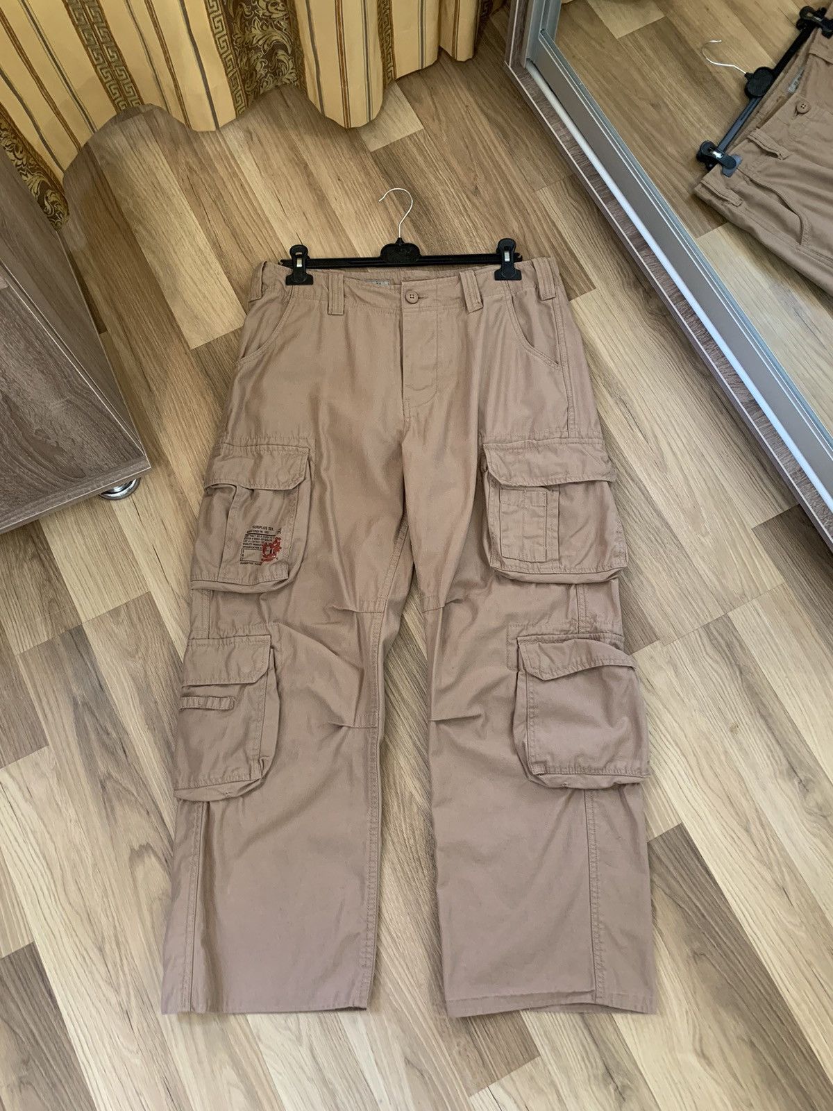 Japanese Brand Japanese Style Multi Pocket Cargo Pants Size US 34 / EU 50 - 1 Thumbnail