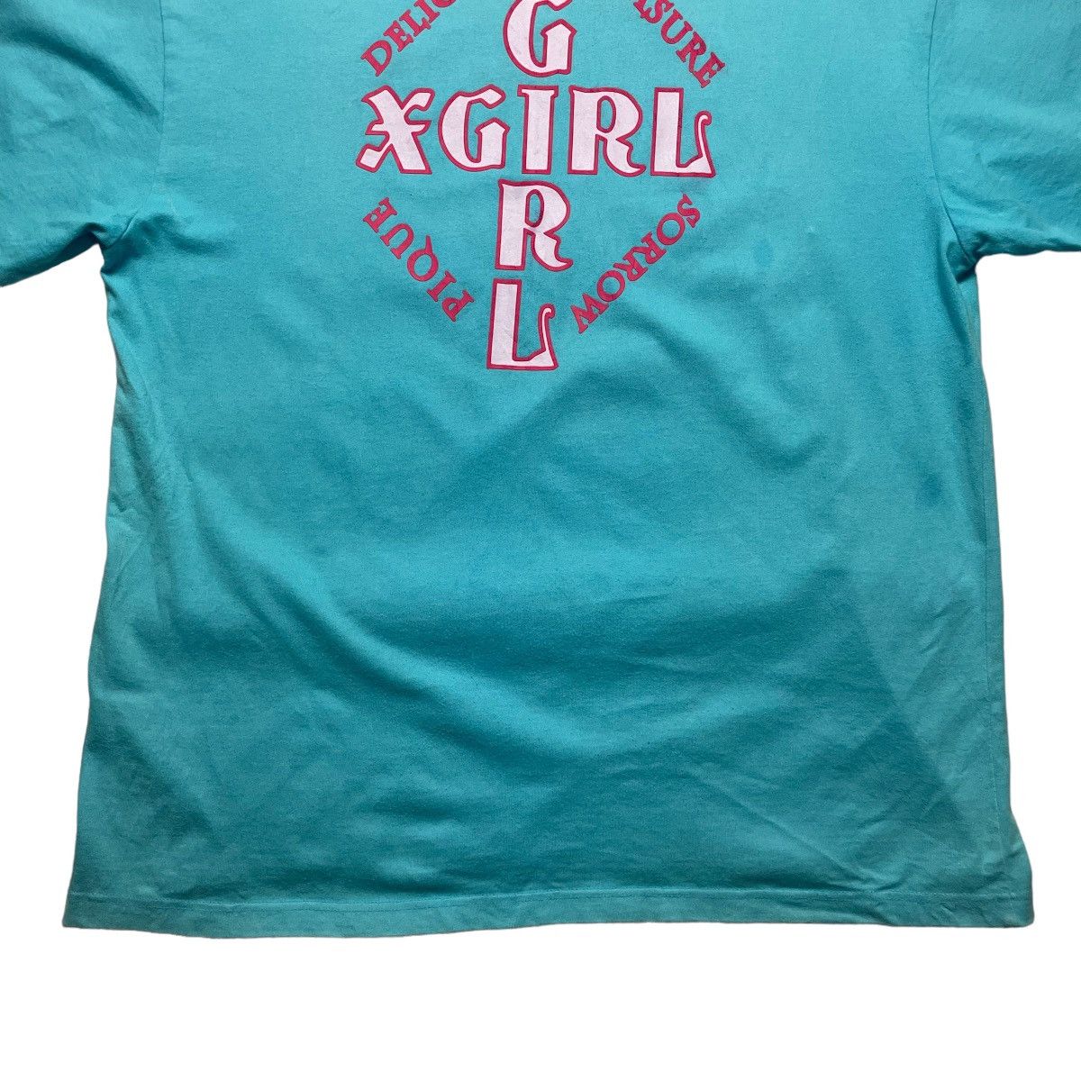 Hysteric Glamour 🇯🇵 X-GIRL KIM GORDON SONIC YOUTH CROSS WORDING TSHIRT Size M / US 6-8 / IT 42-44 - 4 Thumbnail