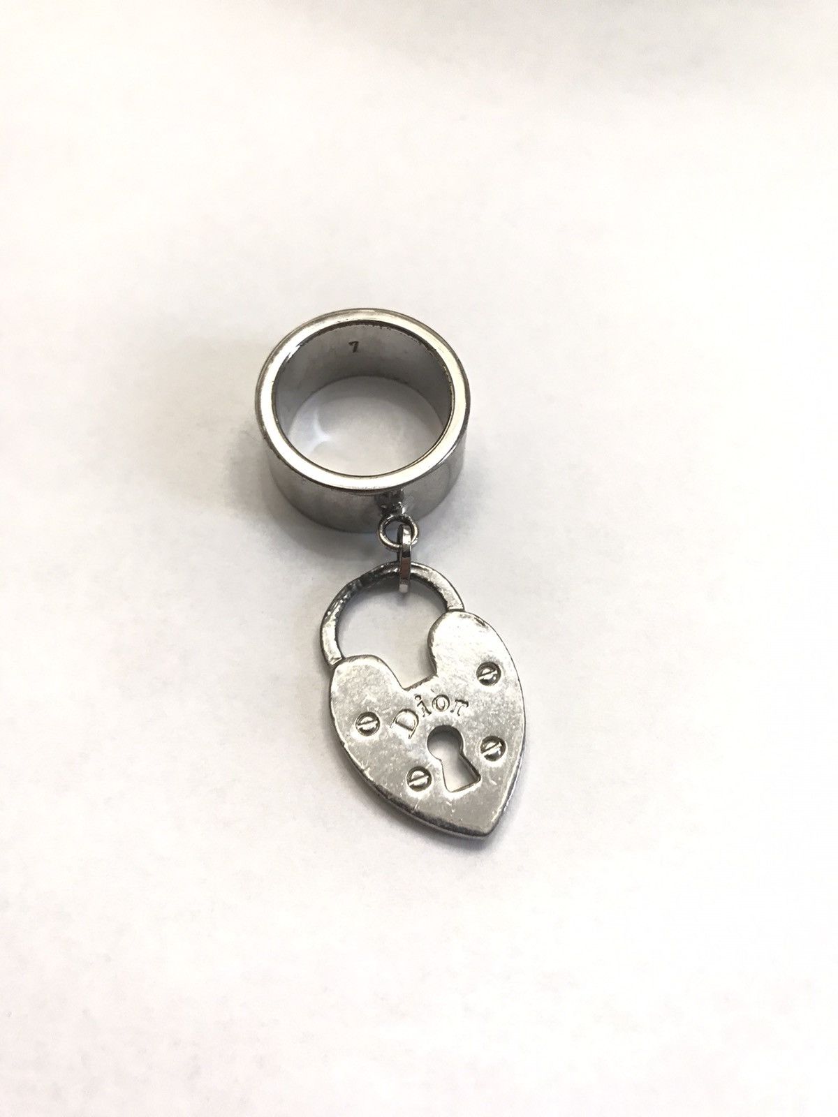 新作モデル Dior Dior Heart Lock Pendant Ring | Grailed 指輪・リング