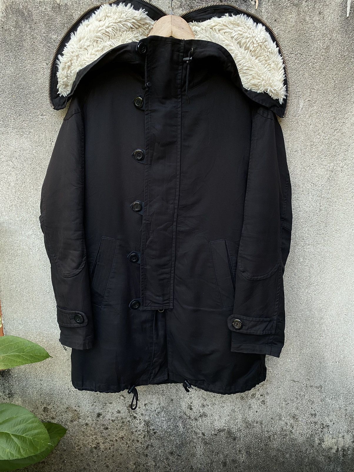 Issey Miyake Rare Design Tsumori Chisato Fur Parka Jacket Made Japan Size US S / EU 44-46 / 1 - 1 Thumbnail