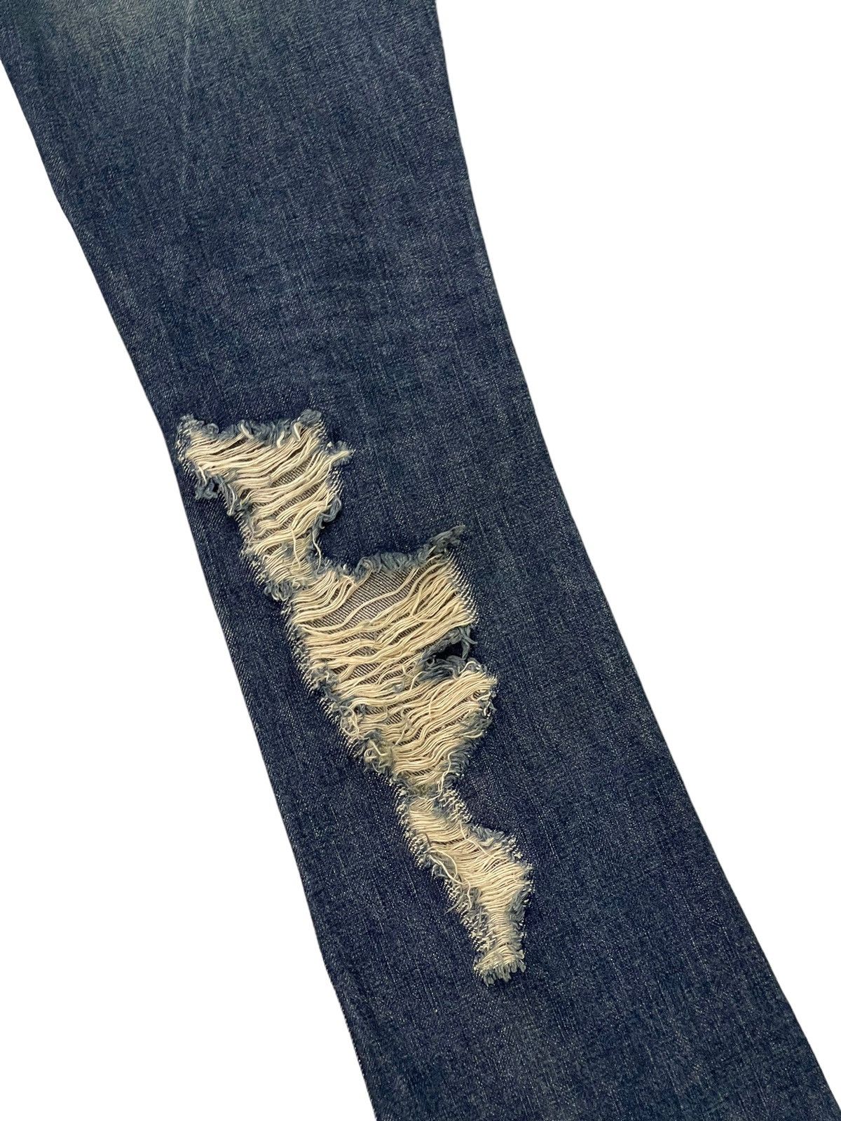 Flare Jeans Slim Platinum Japan Distress Low Rise 6🟦1