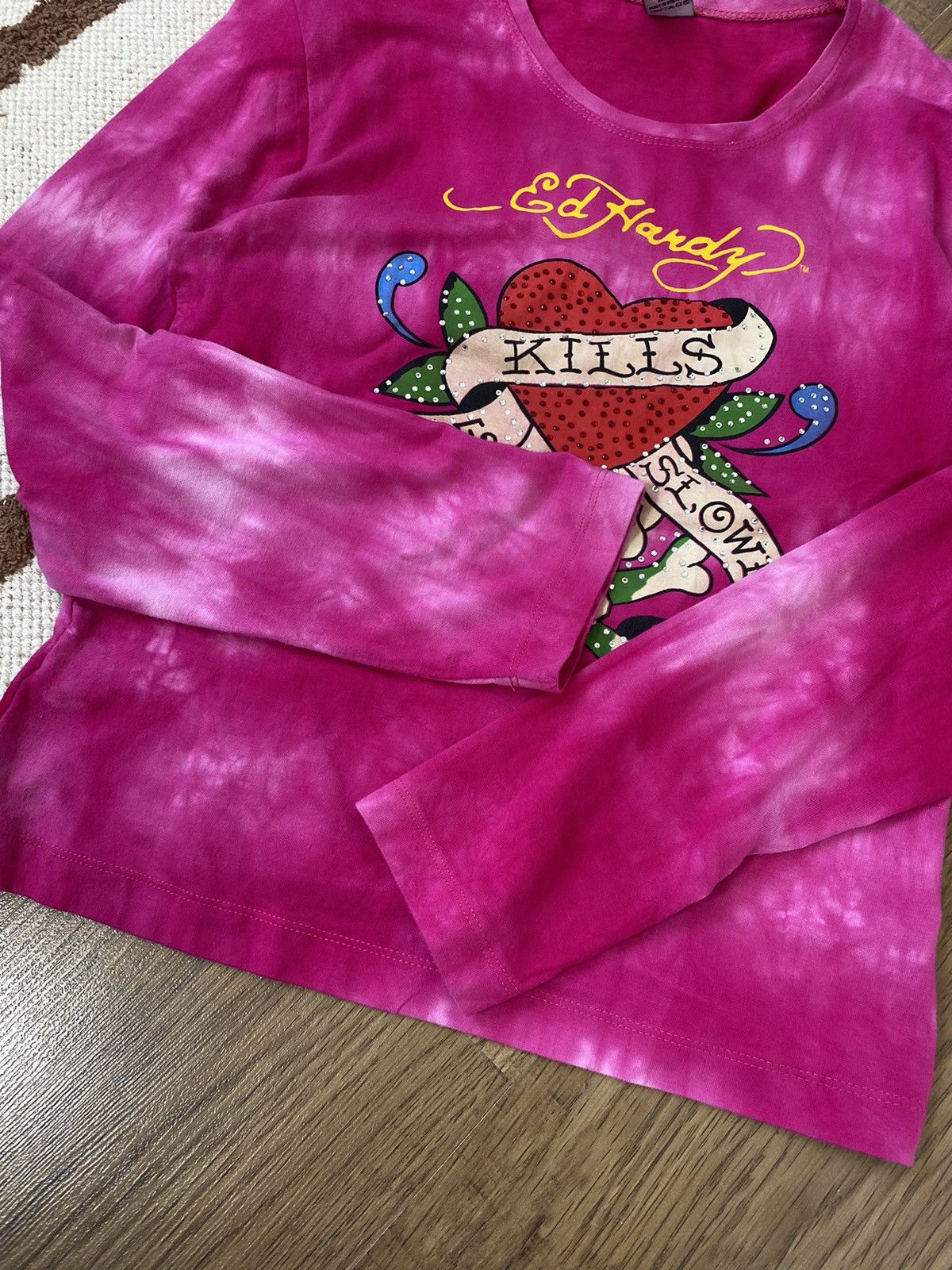 Ed Hardy VINTAGE ED HARDY TIE DAY LONGSLEEVE Size M / US 6-8 / IT 42-44 - 4 Thumbnail
