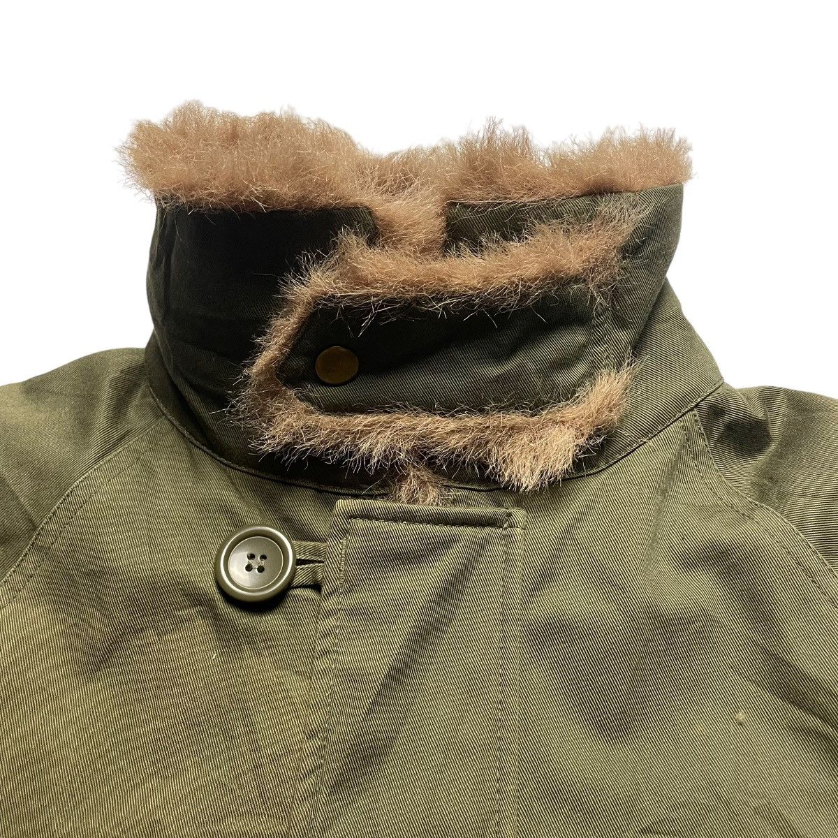 14th Addiction × Japanese Brand × Le Grande Bleu (L.G.B.) 🇯🇵 VINTAGE VERDURE FUR COLLAR BUTTON UP FULL ZIP JACKET Size US M / EU 48-50 / 2 - 8 Thumbnail