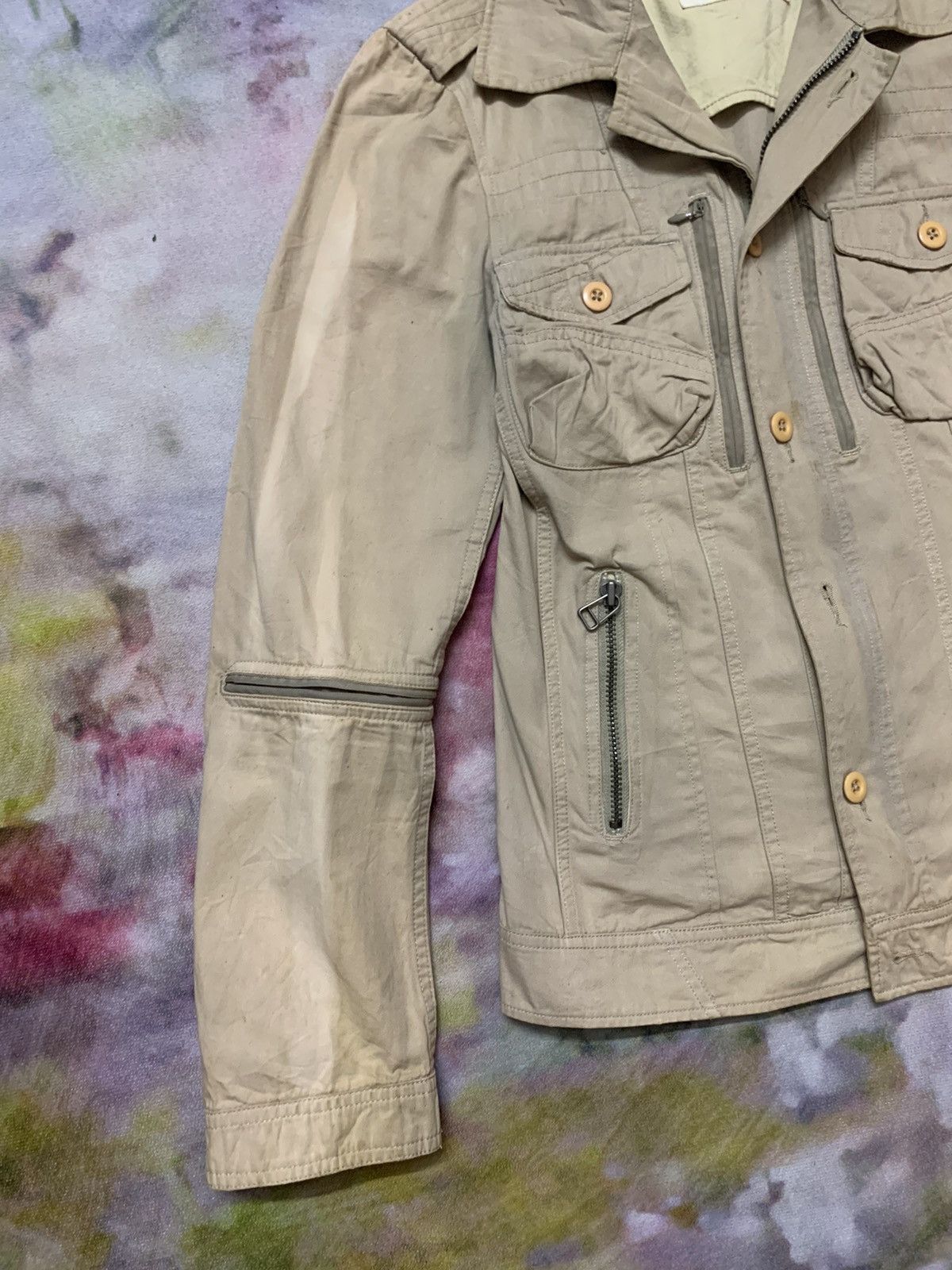 GOA Japanese Brand G.O.A Apocalypse Steampunk Cargo Jacket Size US S / EU 44-46 / 1 - 3 Thumbnail
