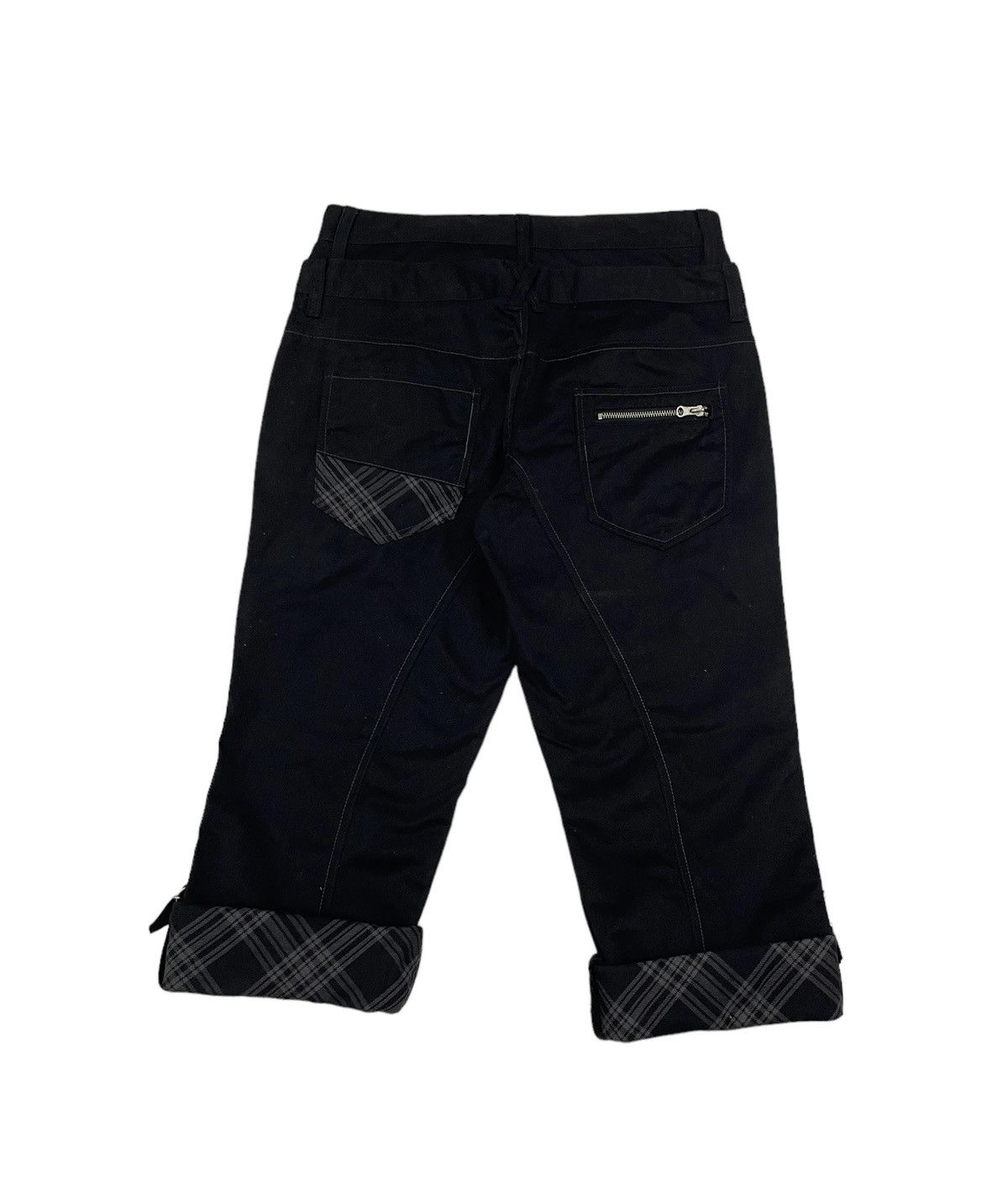 PPFM Nylaus Japan Double Waist 3Q Rollup Punk Pants Size US 32 / EU 48 - 5 Thumbnail