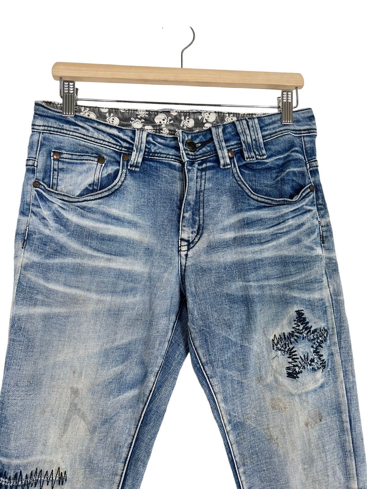 If Six Was Nine 🔥 DYED SCORPION SLIM FIT DENIM Size US 32 / EU 48 - 3 Thumbnail
