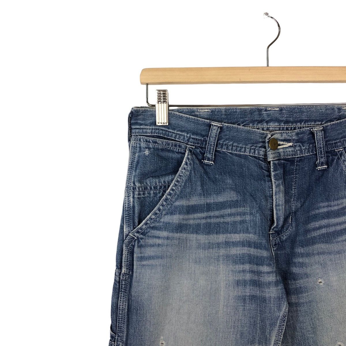 Japanese Brand VINTAGE UNION MADE LEE SANFORIZED DENIM PANTS USA Size US 30 / EU 46 - 5 Thumbnail