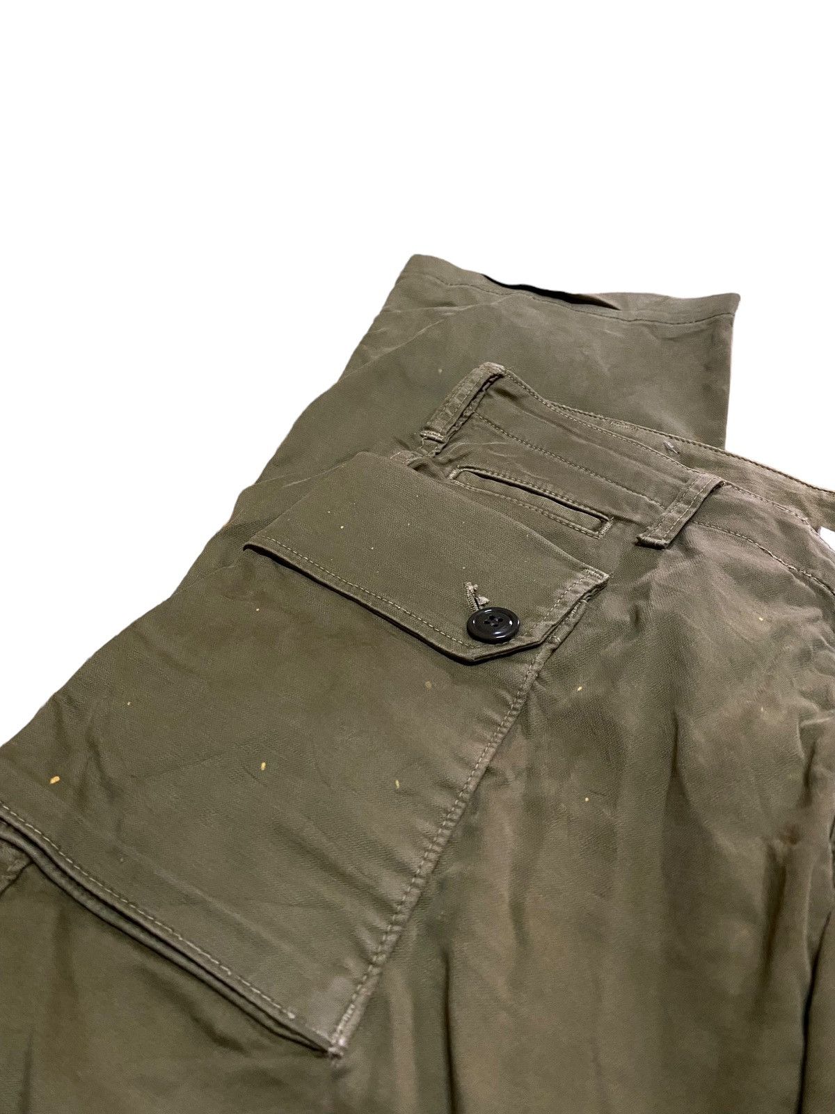 Japanese Brand 💥Japanese Military Quadro Cargo Pant Size US 32 / EU 48 - 10 Thumbnail