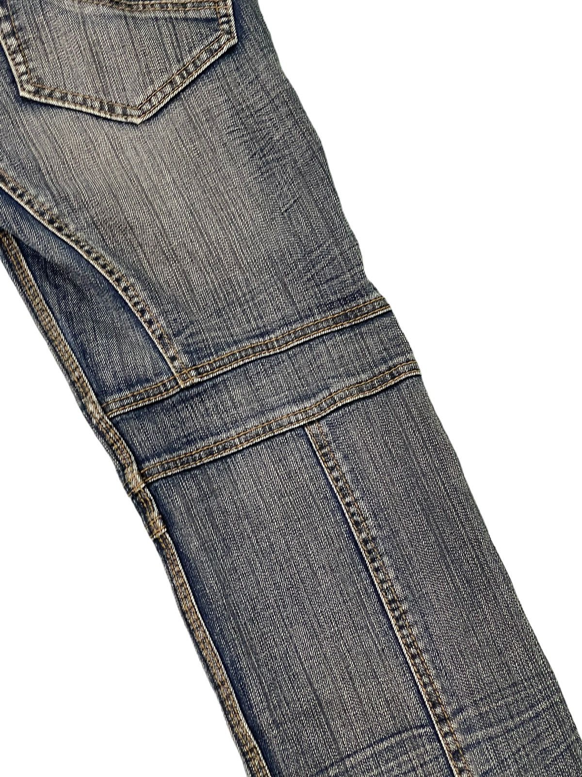 Japanese Brand Slim Jeans Hideaways Nicole Stretch Low Rise 5🟦8 Size US 30 / EU 46 - 7 Thumbnail