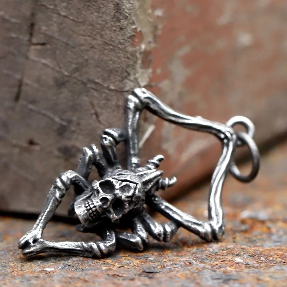 Jewelry Creative Rare Spider Pendant Necklaces Size ONE SIZE - 4 Thumbnail