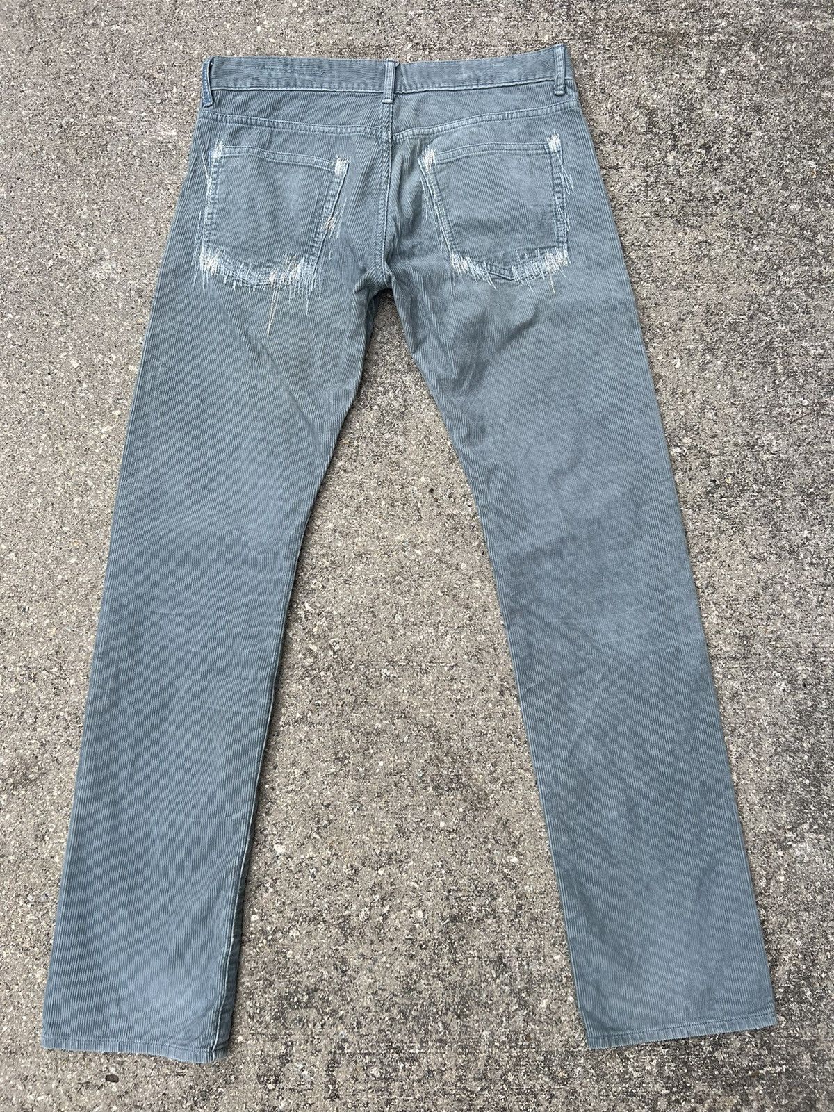 Davit Meursault Japan David Meursault Japan Zig Zag Corduroy Pant Size US 31 - 5 Thumbnail