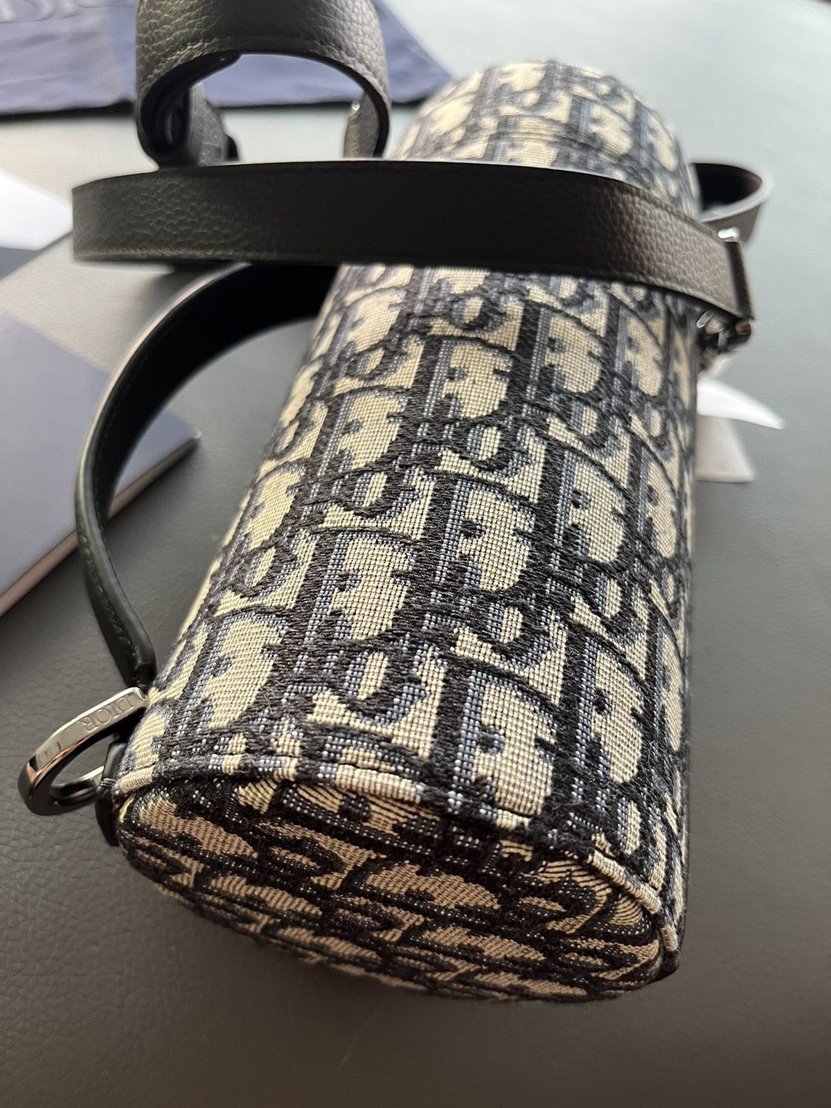 Dior Rare Brand New Limited Edition Oblique Roller Saddle Bag Size ONE SIZE - 21 Thumbnail