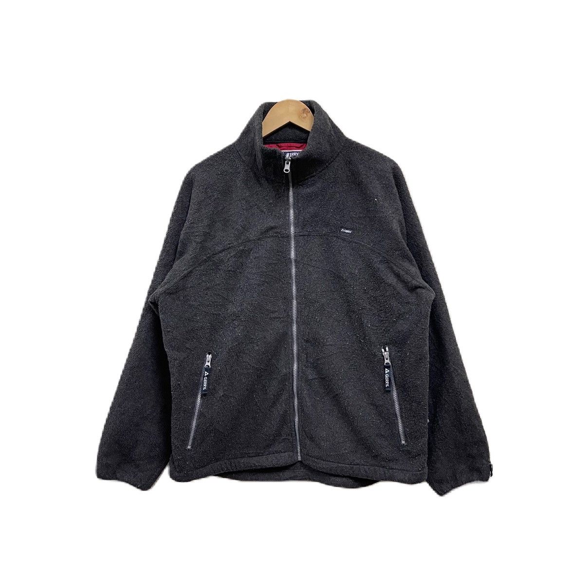 image of Outdoor Life x Vintage Gerry Fleece Full Zipper in Dark Grey, Men's (Size XL)