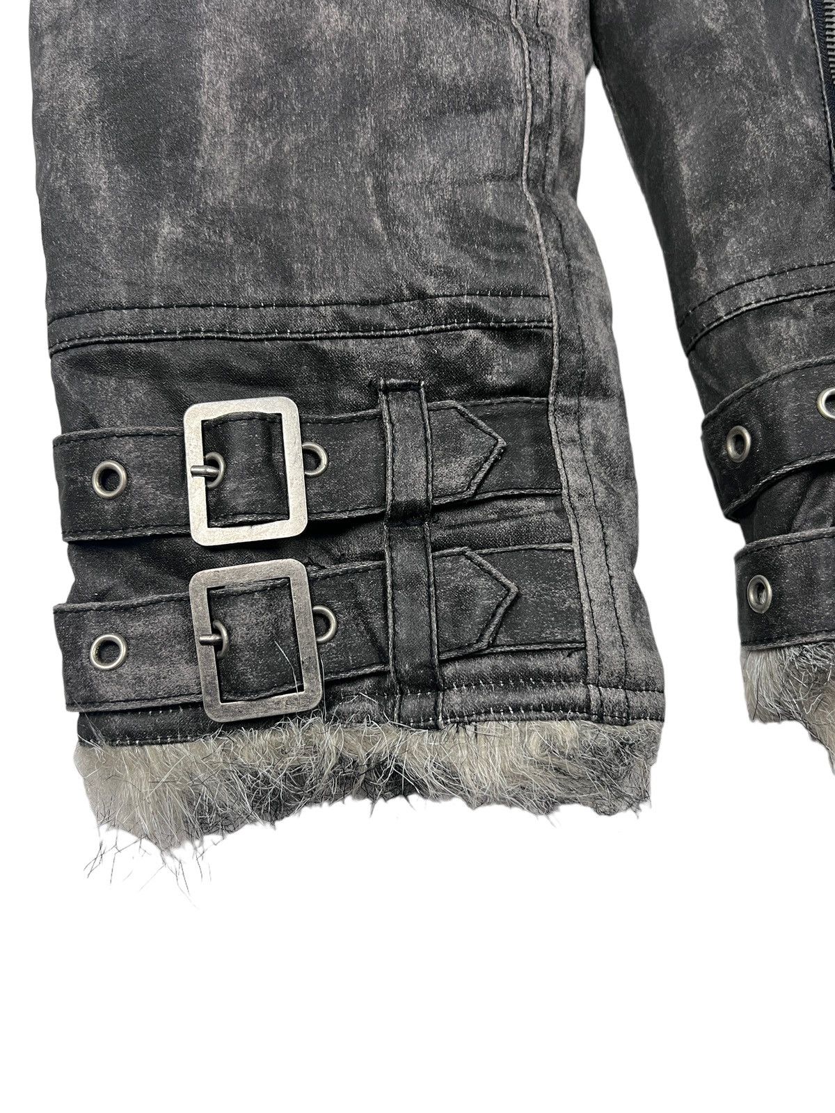 BERNINGS SHO Bernings Sho Faux Fur Shearling Bondage Jacket Size US M / EU 48-50 / 2 - 8 Thumbnail