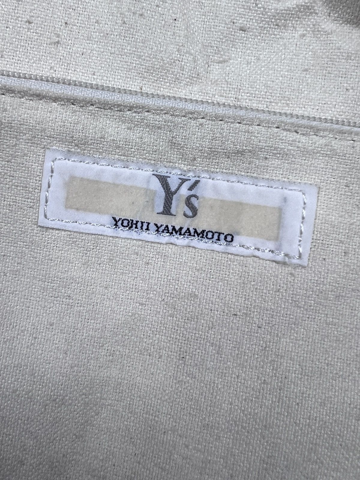 Yohji Yamamoto Vintage Y’s by Yohji Yamamoto Coated Canvas Shoulder Bag Size ONE SIZE - 16 Thumbnail