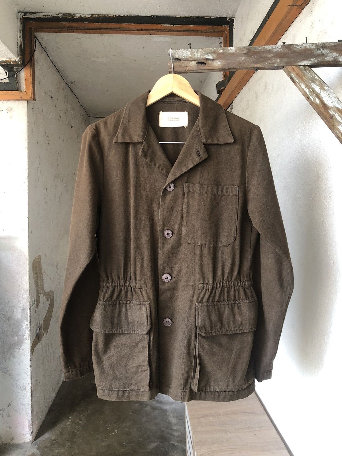 CABANE de ZUCCa Vintage Zucca Travail by Issey Miyake Button Up Jacket Size US S / EU 44-46 / 1 - 1 Thumbnail