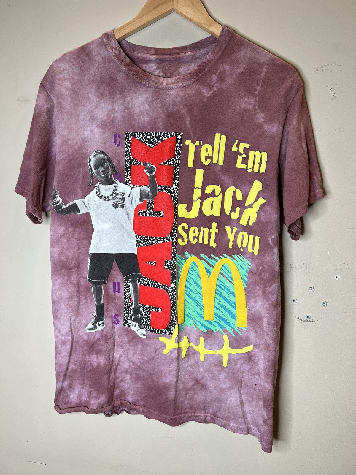 travis scott tie dye shirt