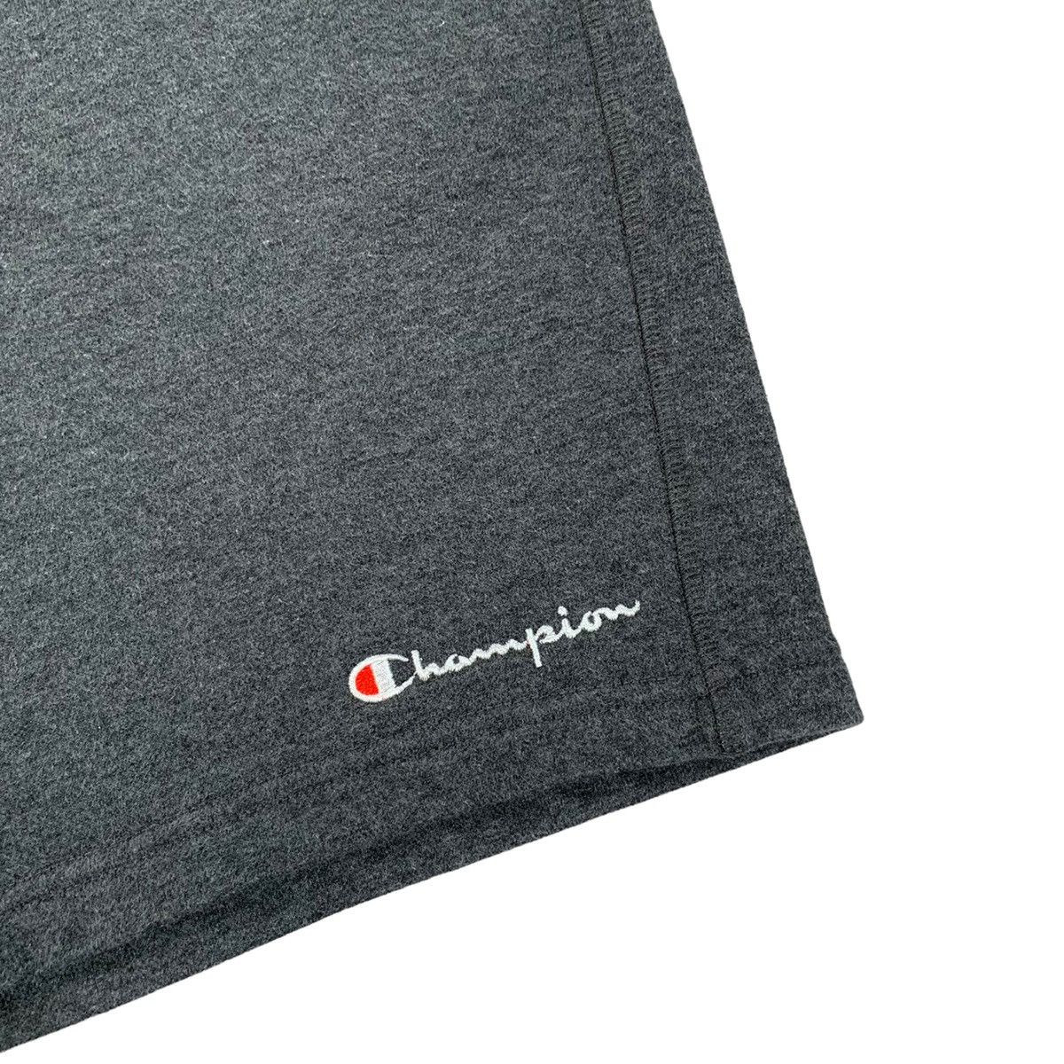 Champion Champion Men’s Dark Gray Script Logo Sweat Shorts Size US 34 / EU 50 - 2 Thumbnail