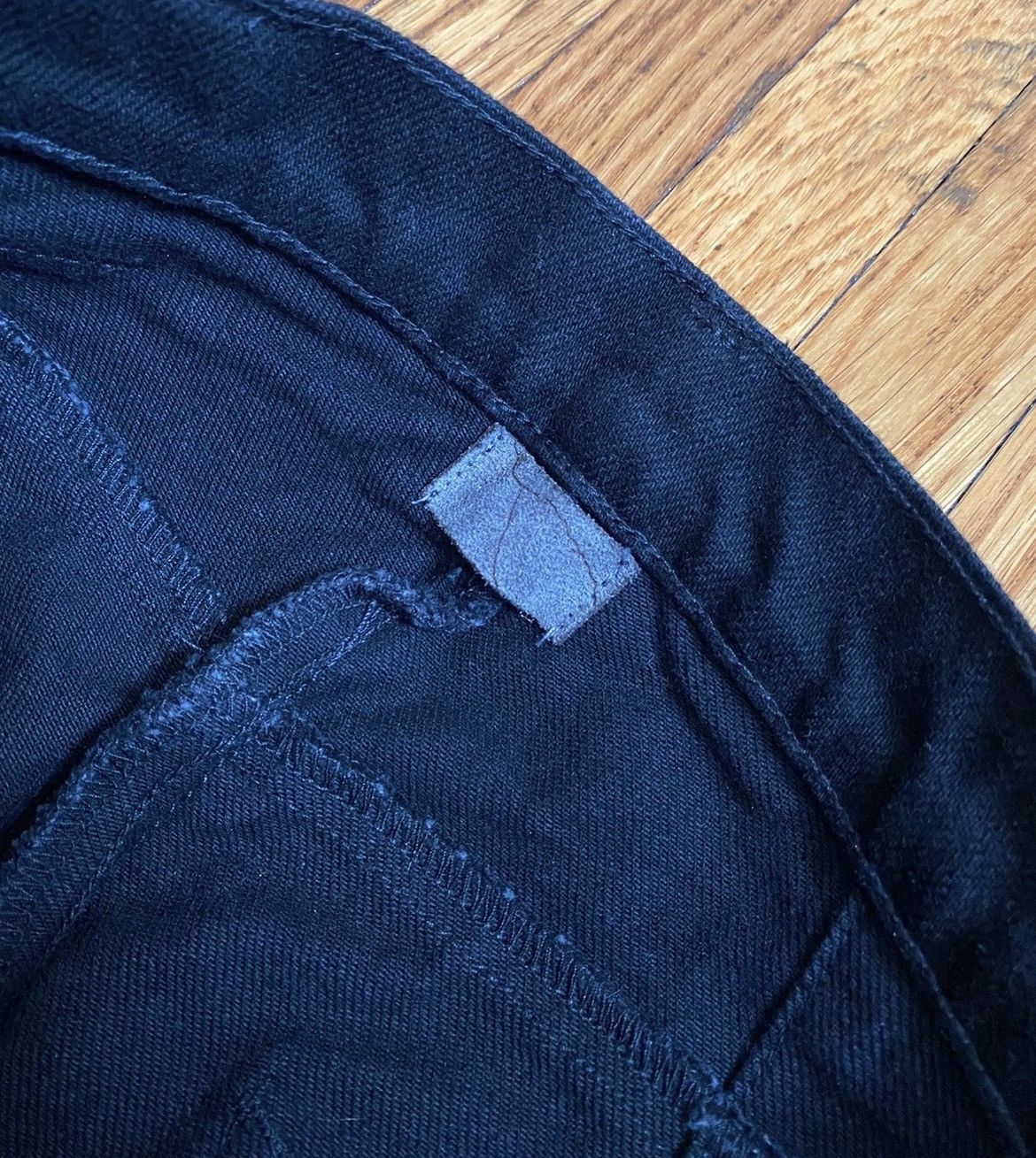 Unsound Rags UNSOUND JAPANESE BLACK RAW DENIM JEANS Size US 30 / EU 46 - 5 Thumbnail