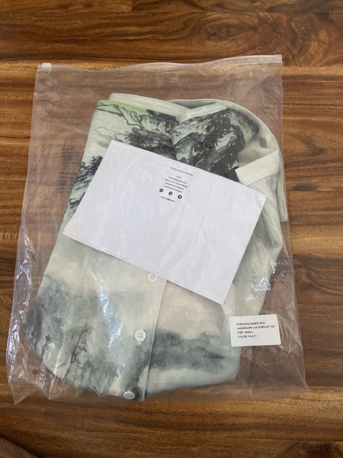 YITAI YTG/ Yitai Landscape Waterpaint Button up size S Size US S / EU 44-46 / 1 - 8 Thumbnail