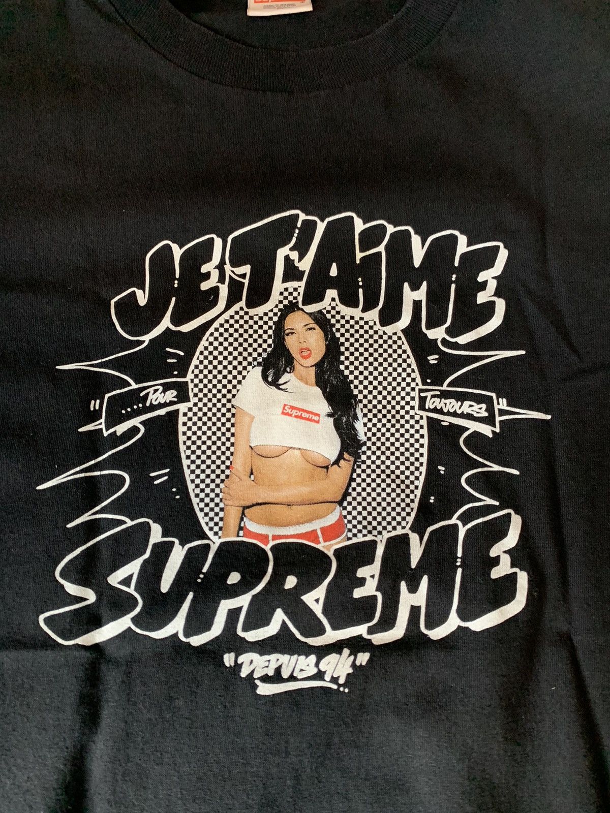 トップス Supreme Tera Patrick Tee Black Supreme Supreme 07AW Tera Patrick Jet Aime Tee Black | Grailed