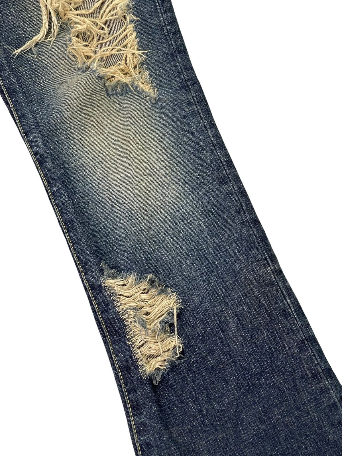 Flare Jeans Slim Platinum Japan Distress Low Rise 6🟦1