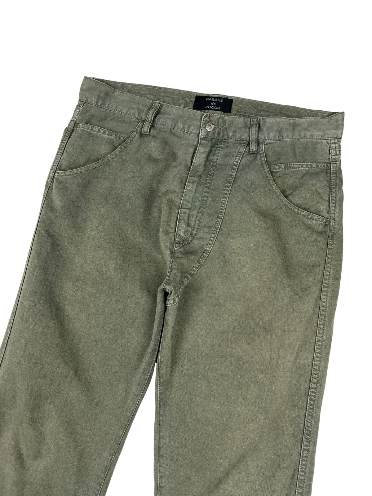 CABANE de ZUCCa Cabane de Zucca Flap Hooks Trousers Size US 34 / EU 50 - 3 Thumbnail