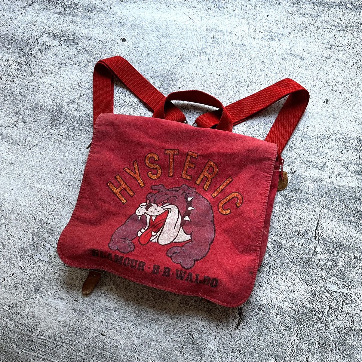 Hysteric Glamour × Vintage 90s Hysteric Glamour Bulldog Rucksack | Grailed