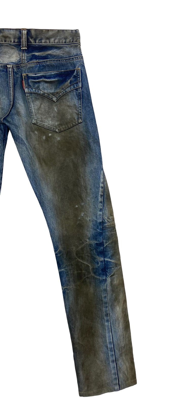 Tornado Mart Rare‼️ Vintage Tornado Mart Distressed Jeans Made in Japan Size US 30 / EU 46 - 9 Thumbnail