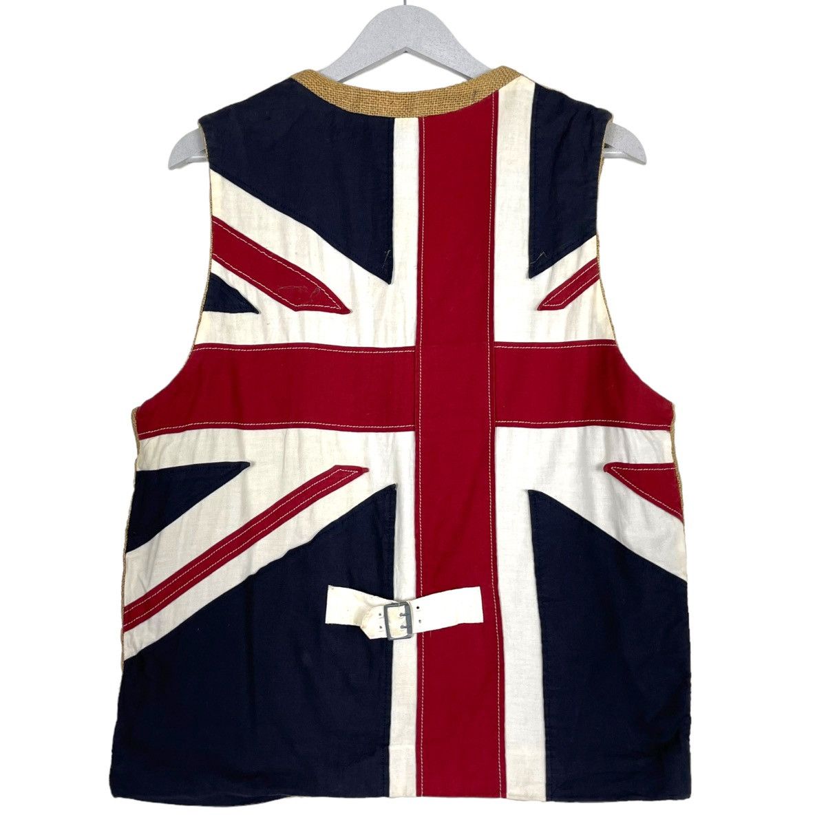 Paul Smith × R.Newbold × Union LA 💥R NEWBOLD SACK QUOTE UNION JACK FLAG VEST Size US M / EU 48-50 / 2 - 7 Thumbnail
