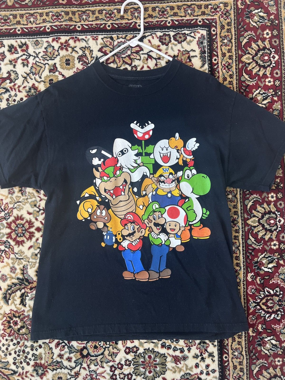 Nintendo Super Mario Vintage Character Tee Shirt 