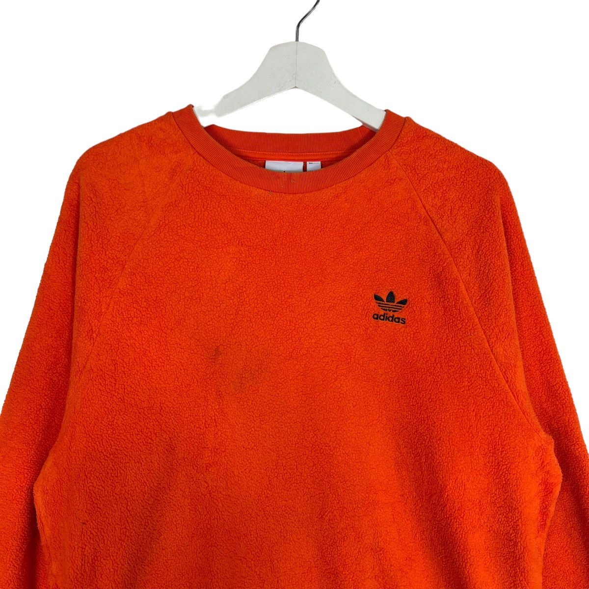 Adidas 🔥 ADIDAS FLEECE BIG LOGO Size US M / EU 48-50 / 2 - 3 Thumbnail
