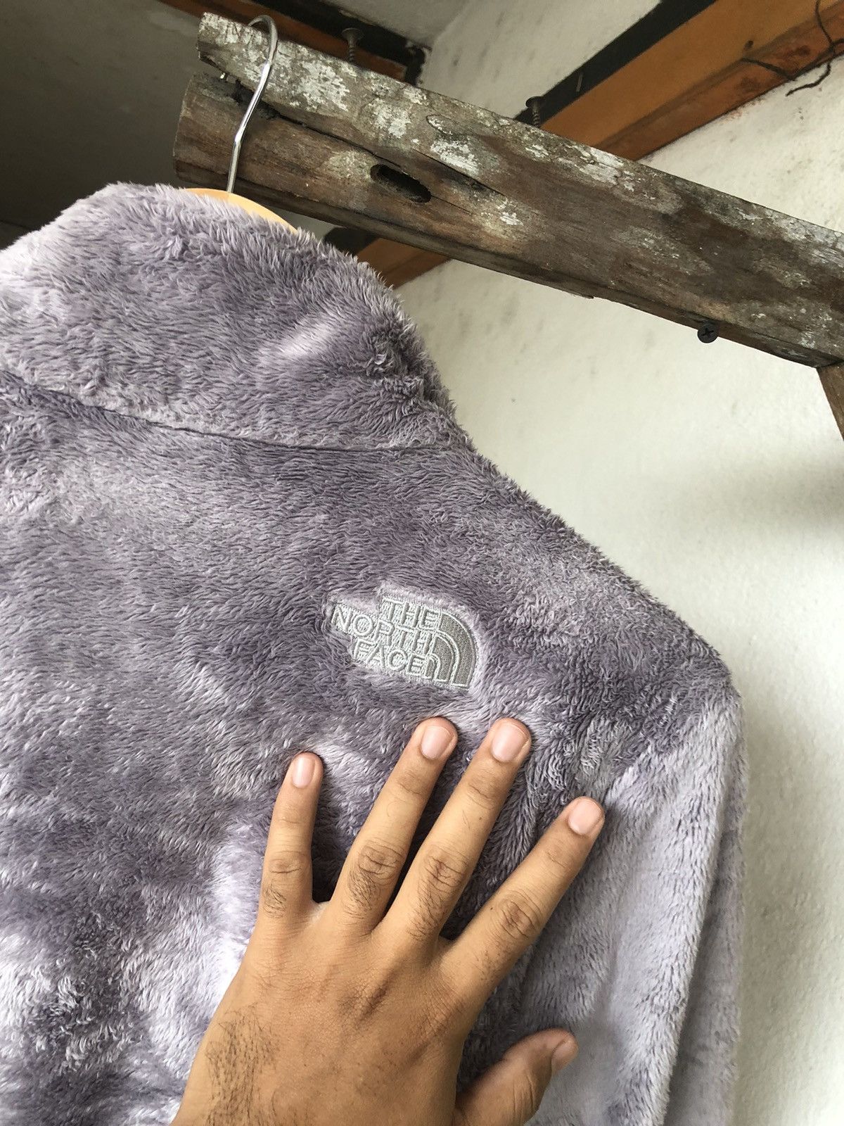 The North Face The North Face Light Grey Fleece Jacket Womens Size M / US 6-8 / IT 42-44 - 12 Thumbnail
