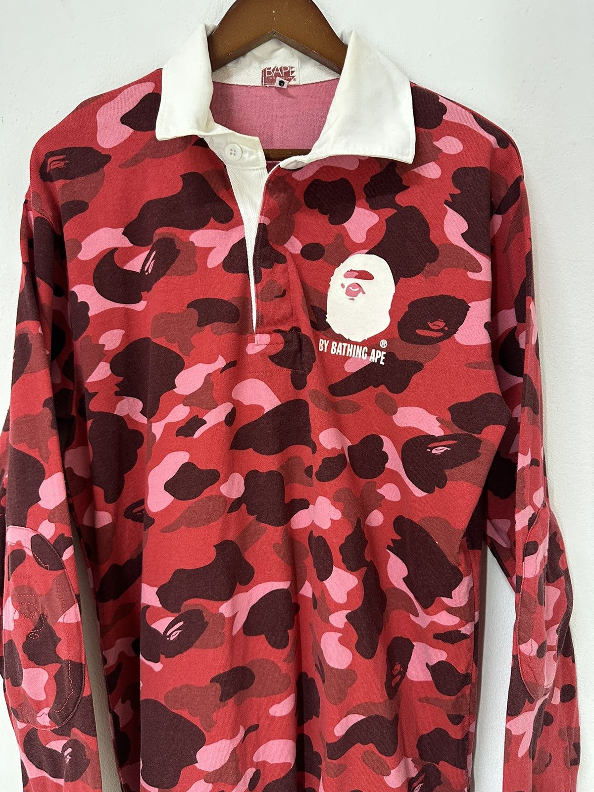 Bape Color Camo Rugby Shirt Size US M / EU 48-50 / 2 - 3 Thumbnail