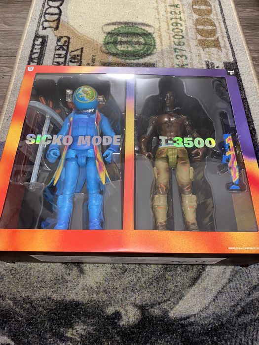 TRAVIS SCOTT CACTUS JACK FORTNITE 12” ACTION FIGURE DUO SET