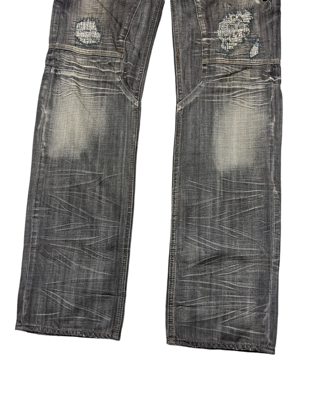 PPFM PPFM Side Zipper Distressed Denim Size US 34 / EU 50 - 3 Thumbnail