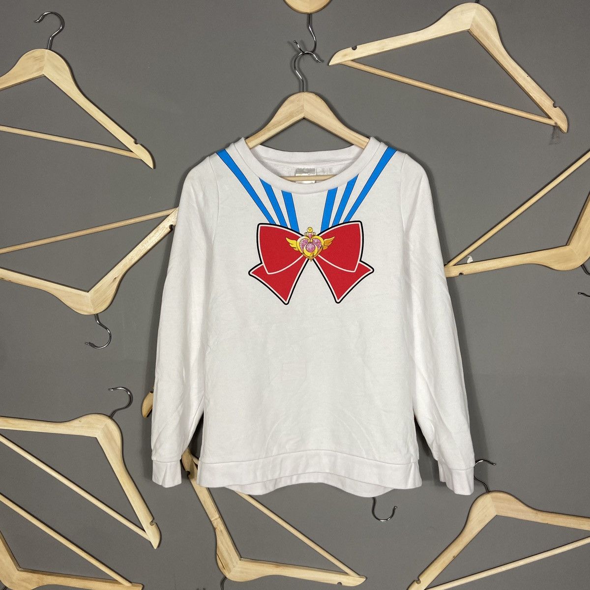 Anime × Japanese Brand Sailor Moon 00s by Naoko Takeuchi anime sweatshirt Size L / US 10 / IT 46 - 1 Thumbnail