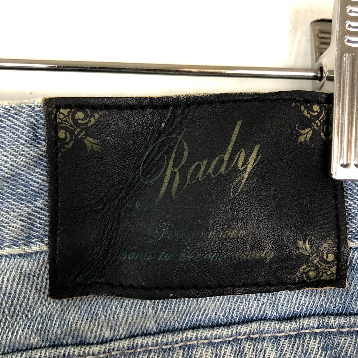 Japanese Brand VINTAGE RADY DISTRESSED DENIM PANTS PUNK DESIGN Size US 30 / EU 46 - 9 Thumbnail