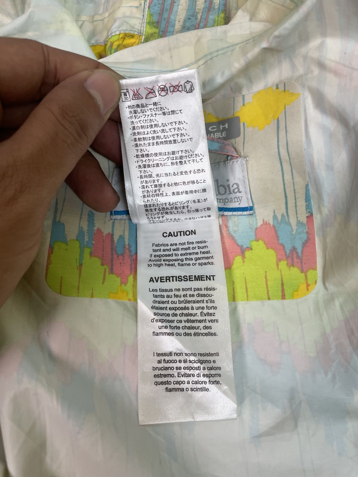 Columbia Columbia Navajo Fullprint Waterproof Cloaks Size US XL / EU 56 / 4 - 18 Thumbnail