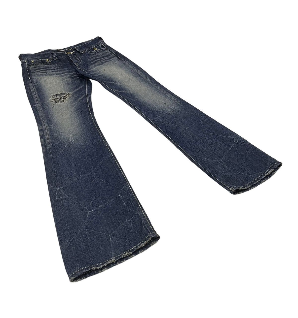 Vanquish Vanquish Japan Flare Jeans Size US 29 - 2 Thumbnail