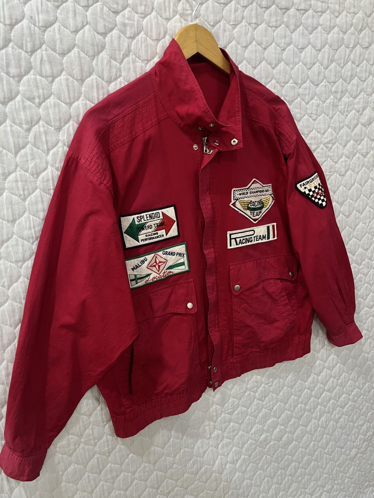 Sports Specialties × Vintage (Vvvv)🔥🔥🔥1989 WORLD CHAMPIONSHIP RACING TEAM Size US L / EU 52-54 / 3 - 3 Thumbnail
