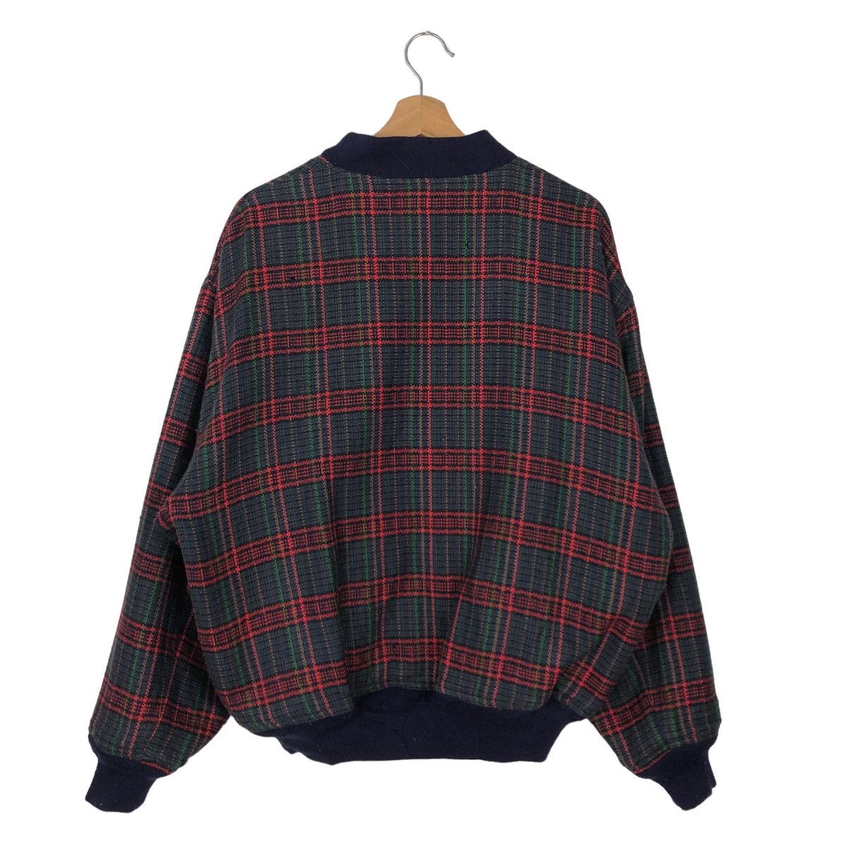 Japanese Brand VINTAGE REVERSIBLE WOOL BOMBER JACKET OTEFFE ISSEY MIYAKE Size US M / EU 48-50 / 2 - 13 Thumbnail