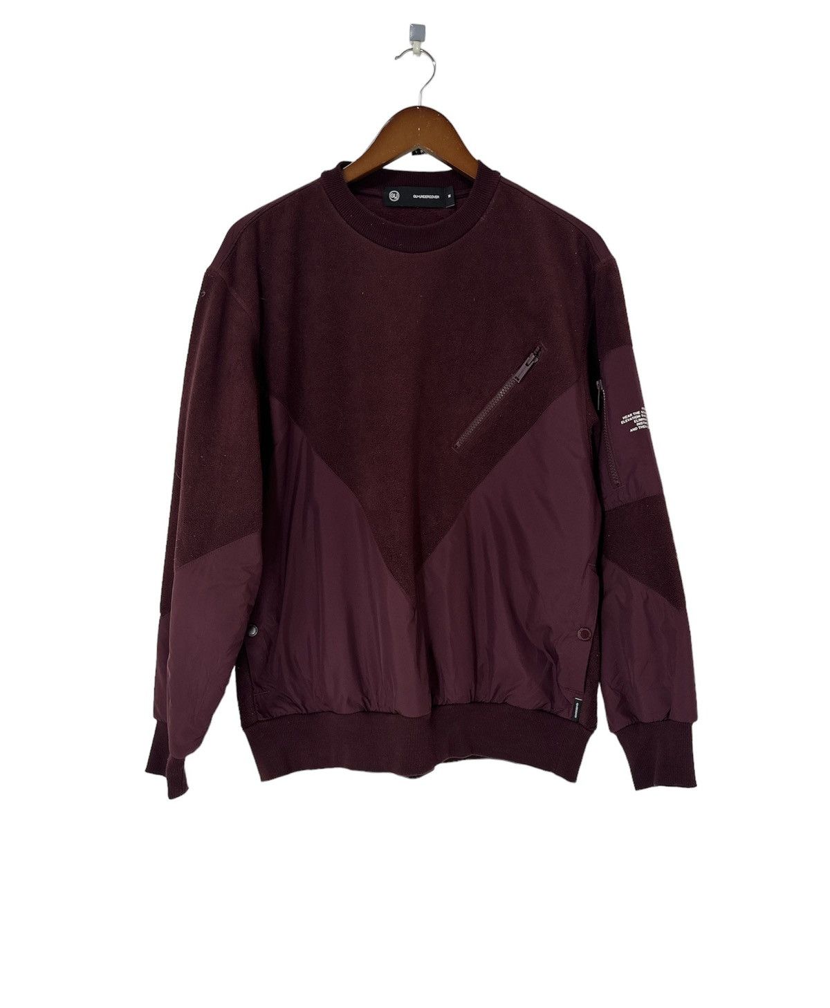 Undercover Jun takahashi Undercover X GU Flecce Sweatshirt MA-1 stlye Size US M / EU 48-50 / 2 - 1 Thumbnail